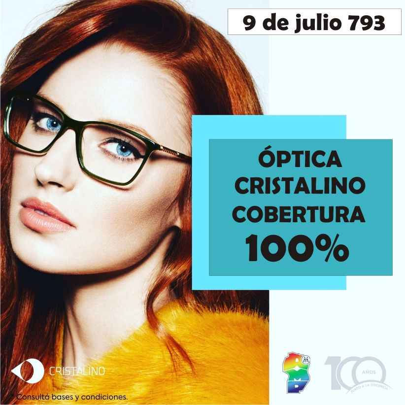 ¡Convenio Exclusivo en Óptica Cristalino!