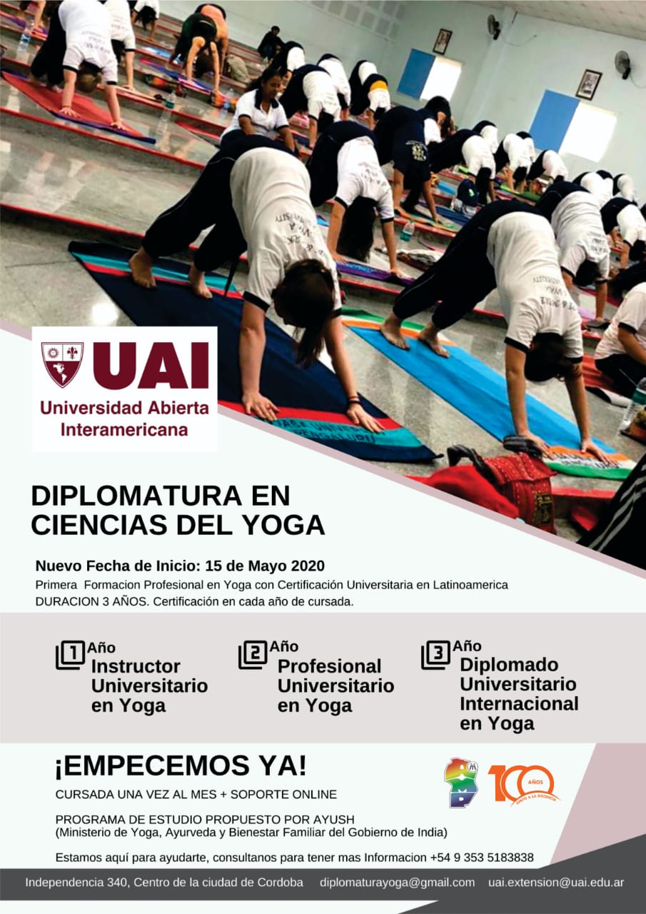 Diplomatura Universitaria en Ciencias del Yoga